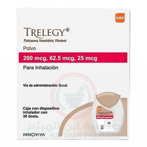 Trelegy 200/62.5/25Mcg 30 Doses