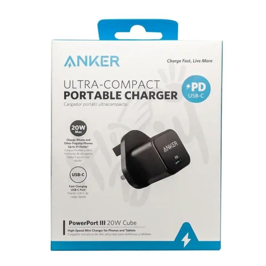Anker Ultra-Compact Usb - C 20W Max Adapter. A2149
