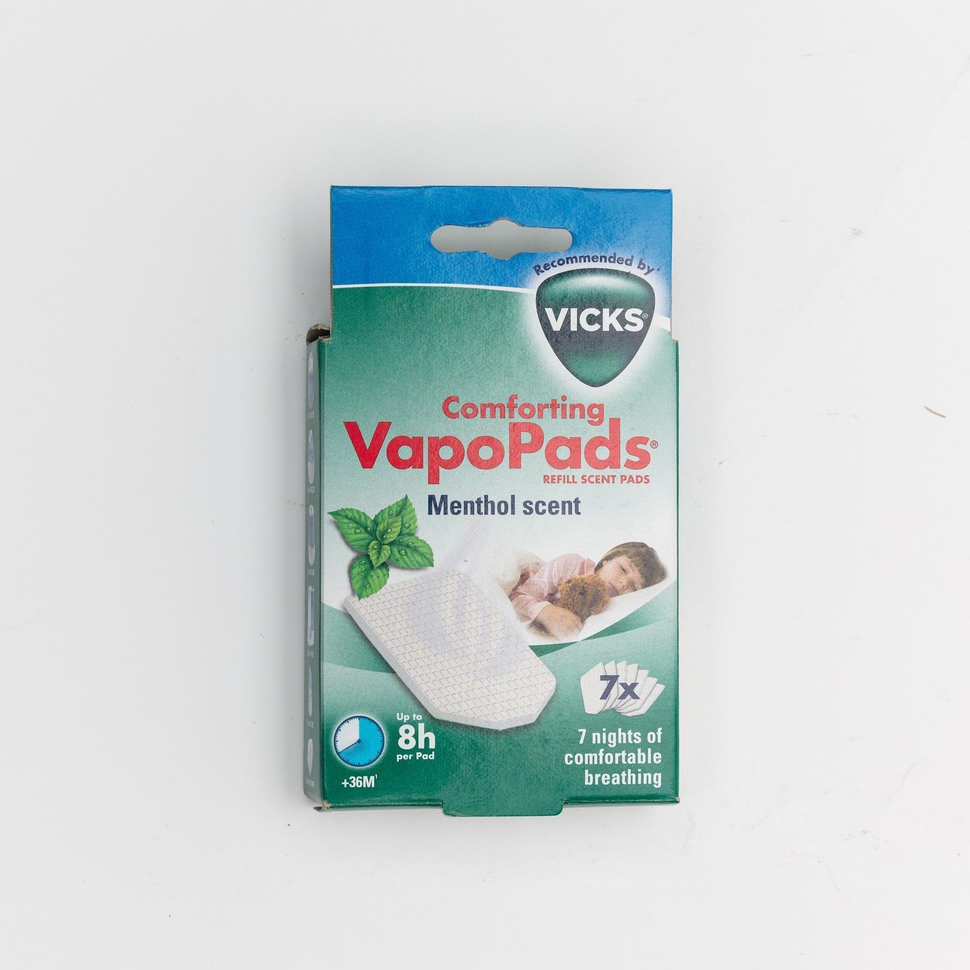 Kaz Vicks Comfort Pads Menthol