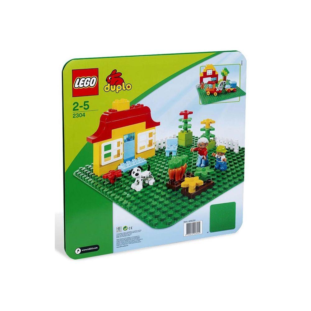 Lego Duplo 02304 Large Green Building Plates