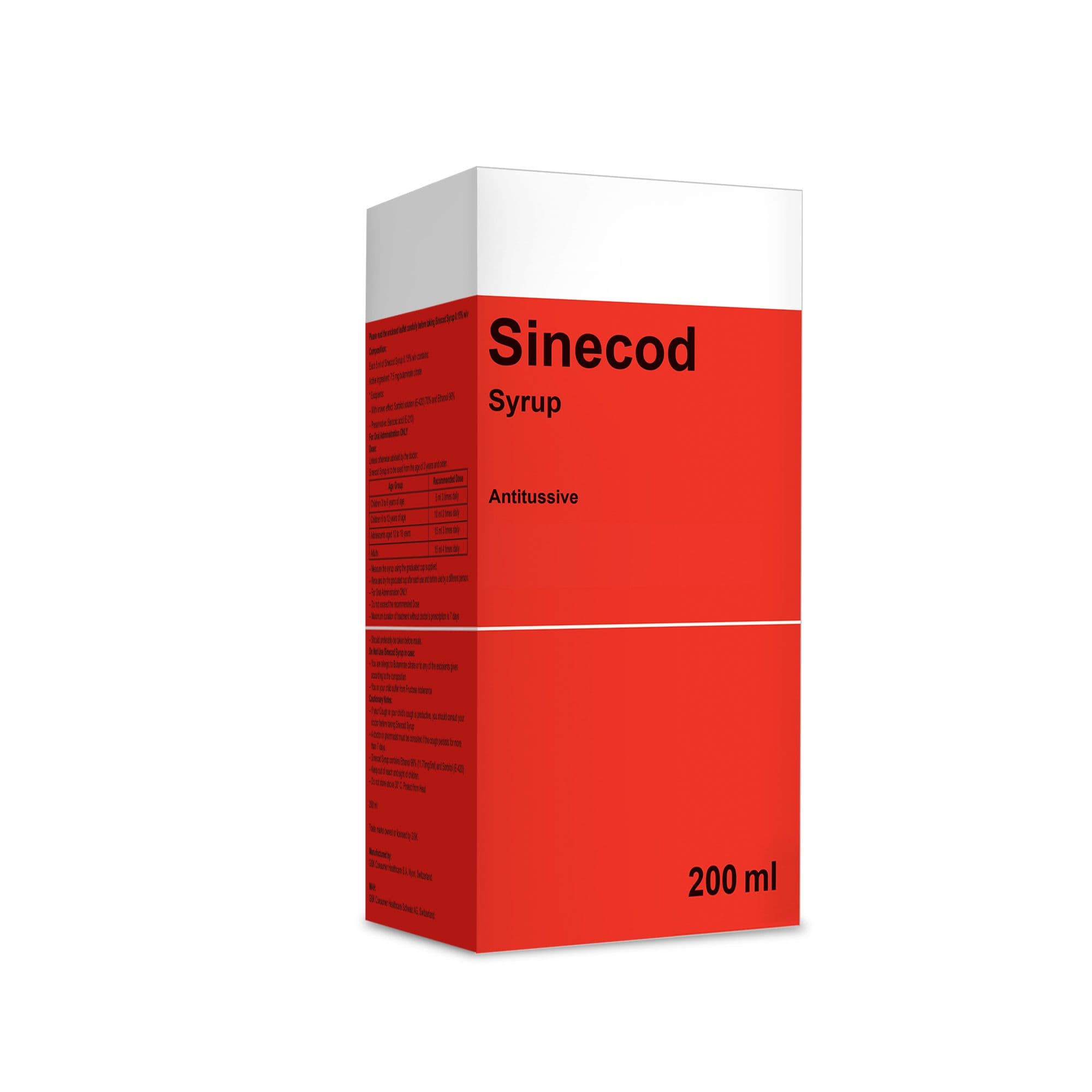 Sinecod Syrup  200 ML