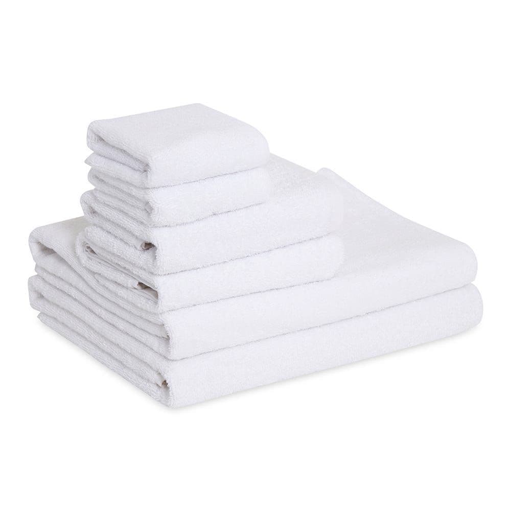 Vivian 6-Piece Turkish Towel Set, White