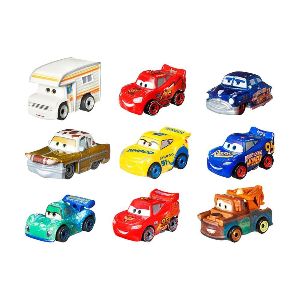 Disney Pixar Collectible Mini Racer Car (3 Pack, Assorted)