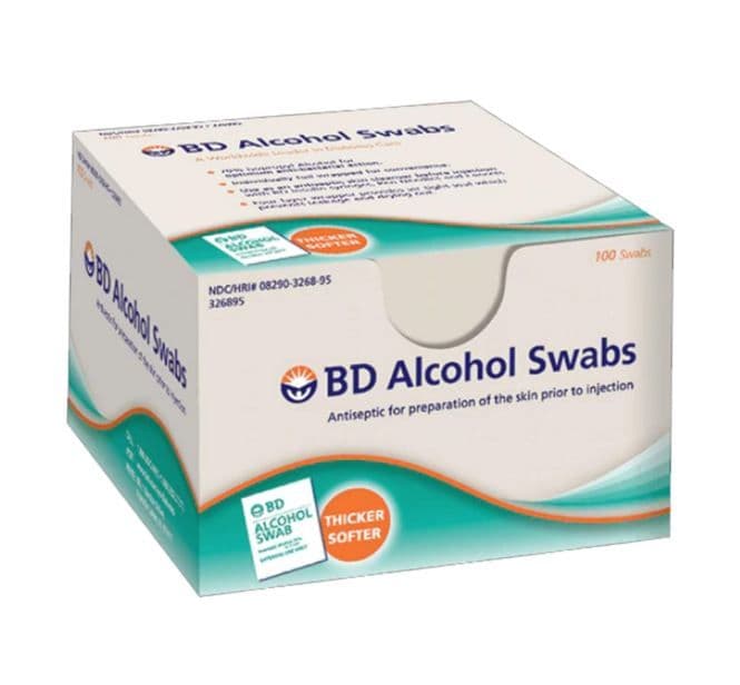 Bd Alcohol 100 Swabs