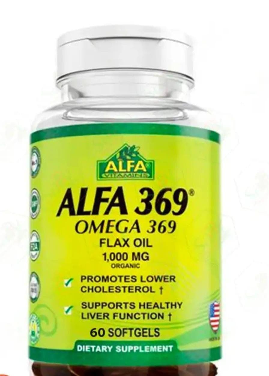 Alfa 369 Omega Flax Oil 60 S