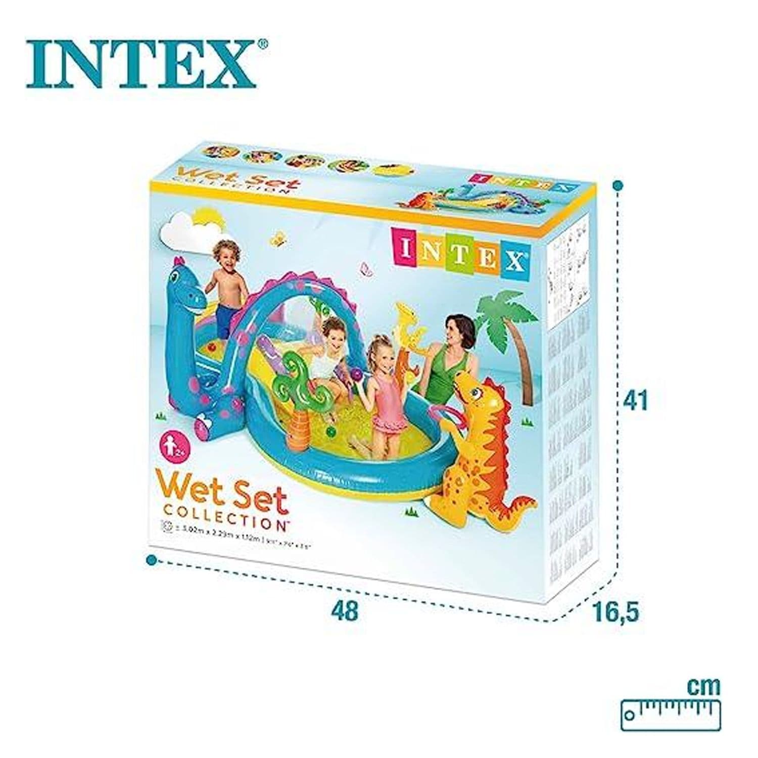 57135 Intex Dinoland Inflatable Play Center W/ Slide