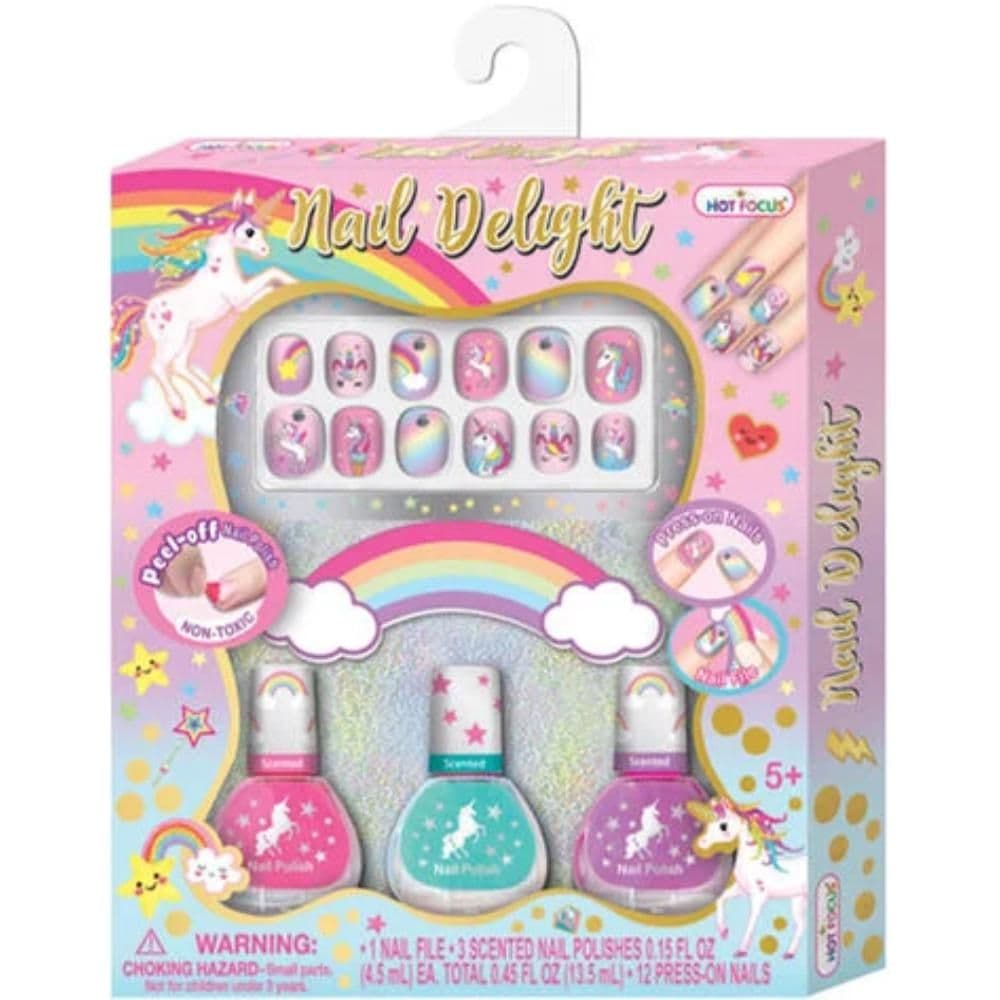 Hot Focus - Nail Delight Set Unicorn