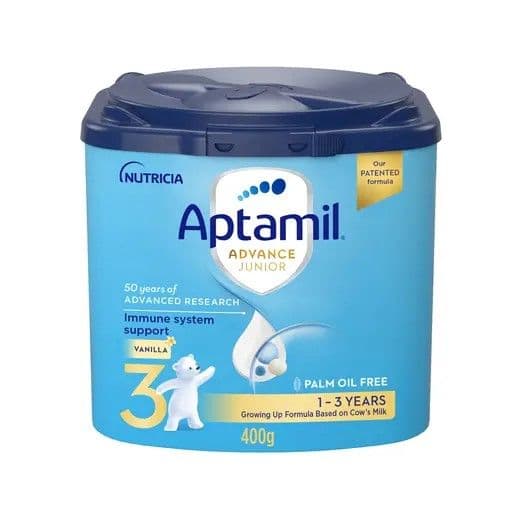 Aptamil Advance Junior 3 Nutri Biotik Baby Milk Vanilla 1-3Yrs 400gm