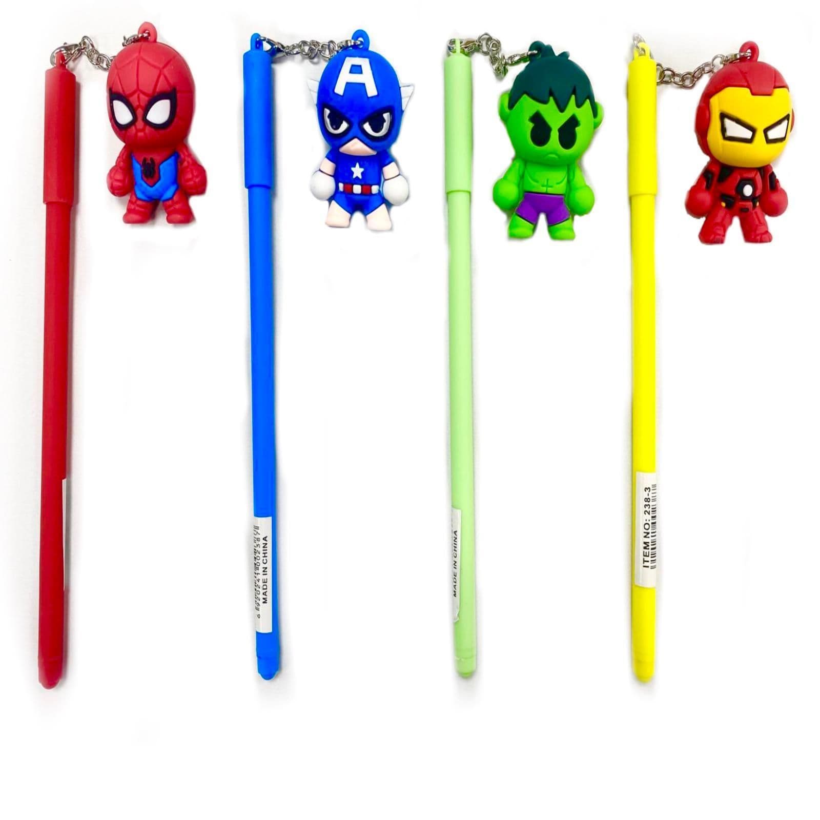 Fancy Gel Ink Pen Avengers Heroes 238-3 Per Piece