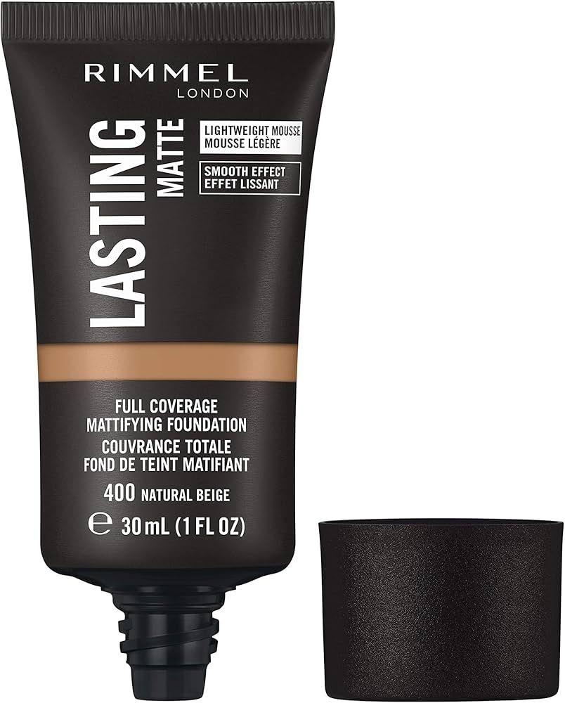 Rimmel London Lasting Matte Foundation 400 Natural Beige 30 Ml