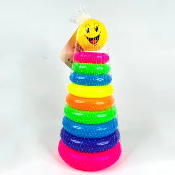 Cone Game For Stacking Rings For Children 9 Pcs No.16432