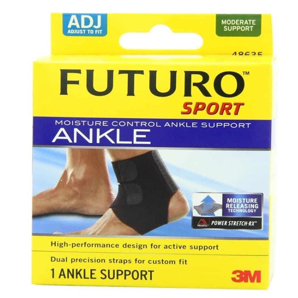 Futuro Moisture Control Ankle Support Adjustable Size 1'S (48635)