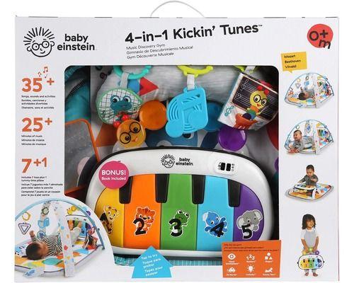 Baby Einstein 4-In-1 Kickin’ Tunes Music & Language Discovery Gym