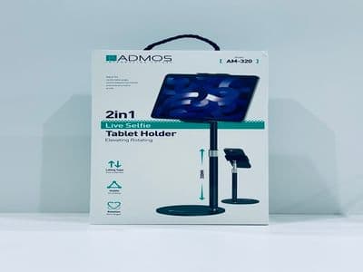 Am320 - Admos 2In1 Tablet Holder Live Selfie