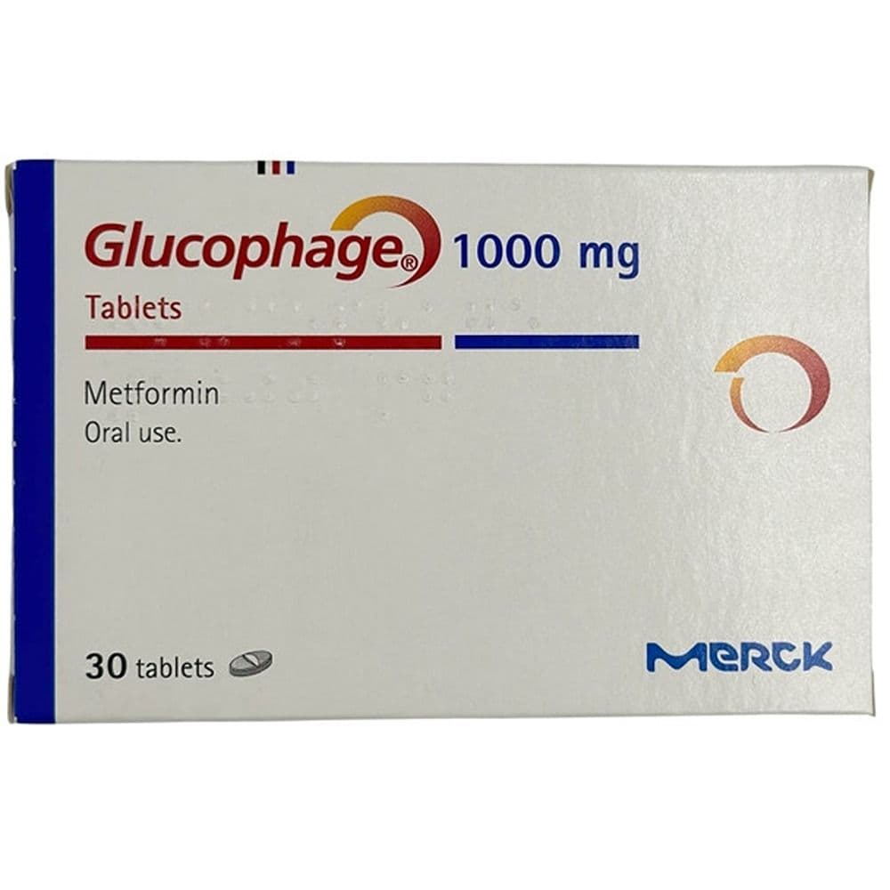 Glucophage Xr 1000 Mg 30 Tablets