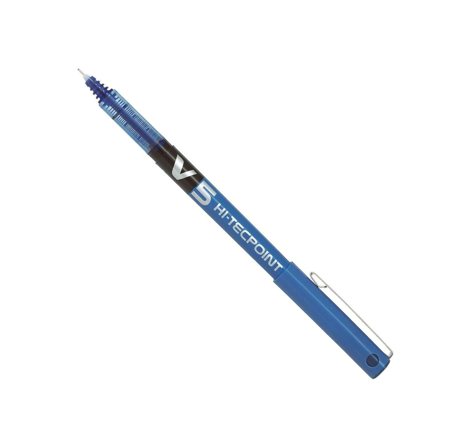 قلم حبر أزرق 0،5مم Hi-Tec V5