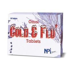 Omol Cold & Flu Tablets 20'S