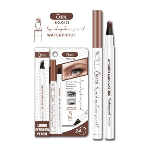 Qianxiu Waterproof Eyebrow Pen Pencil 02 Brown