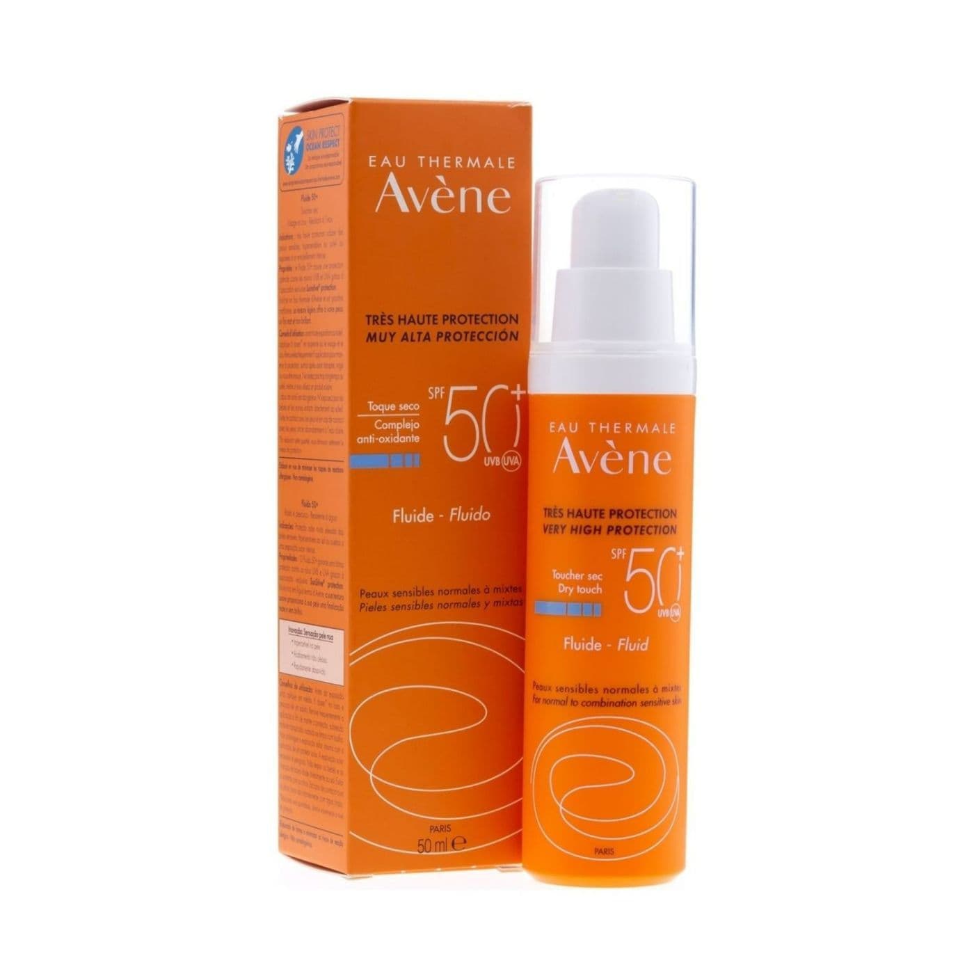 Avene Fluid Spf50+ Sans Parfum Bogof Offer 1KT