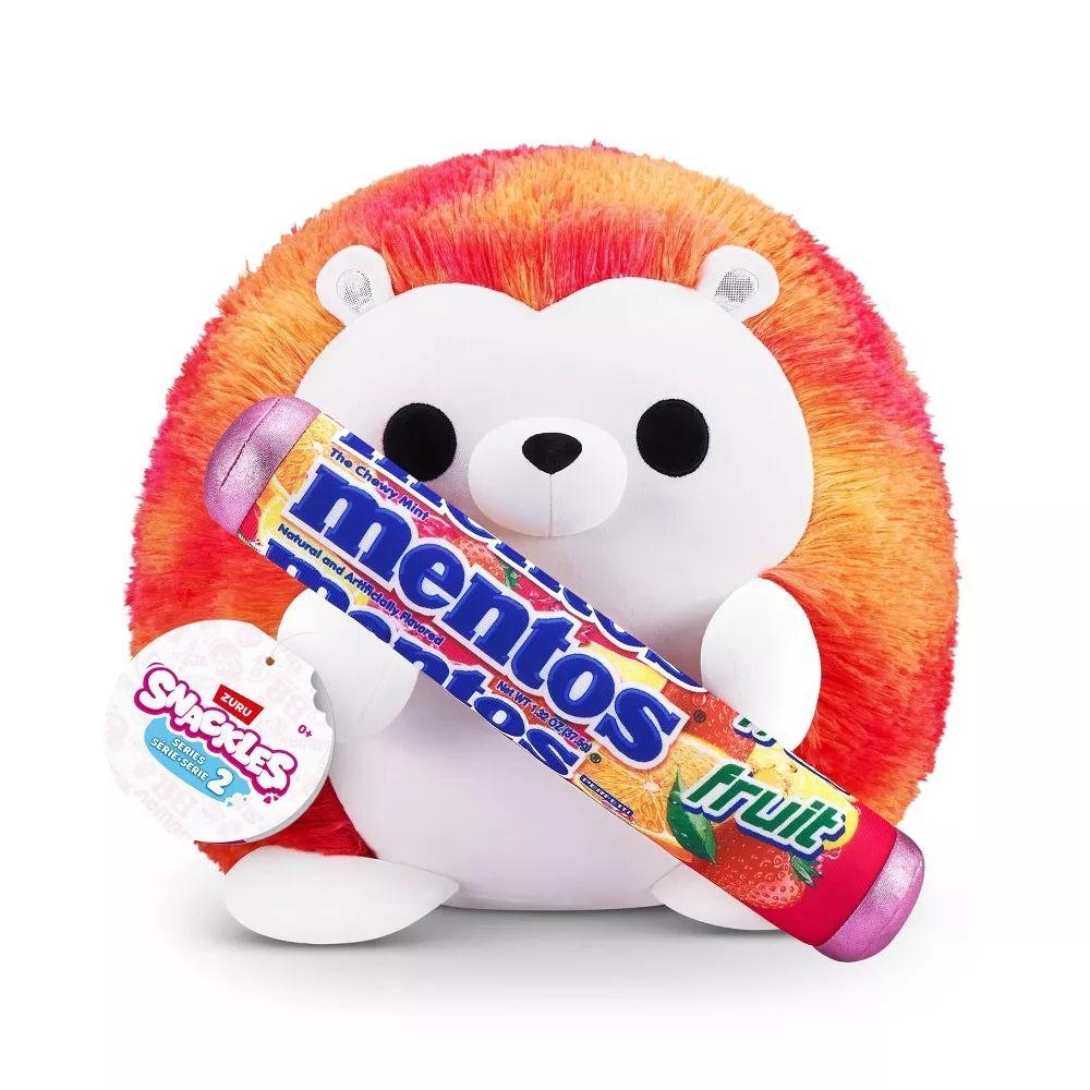 Zuru Snackles Series 2 Heidi The Hedgehog With Mentos Plush (20.32 Cm)