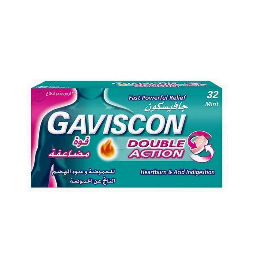 Gaviscon Double Action Chewable Tab 32'S 06Kp