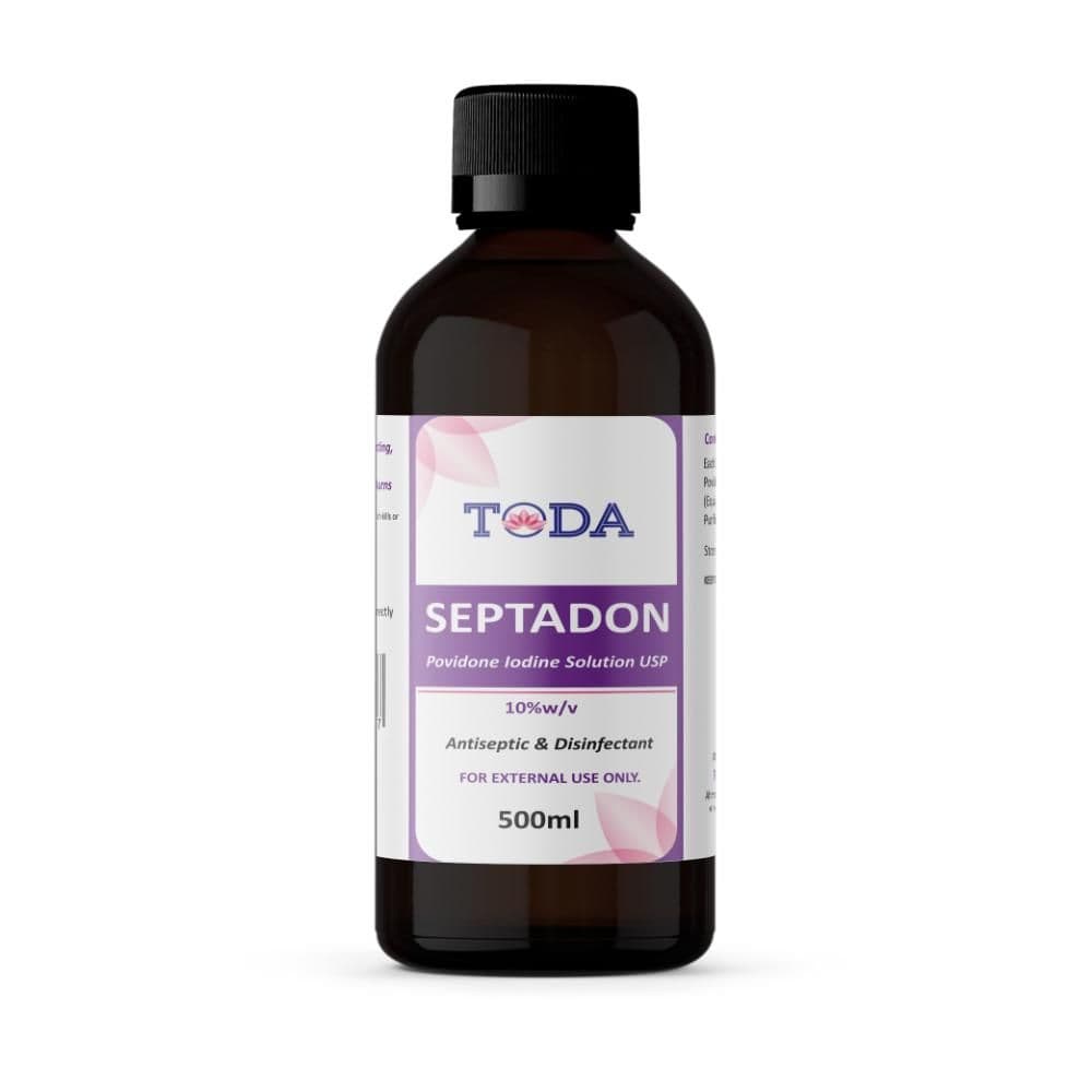 Toda Septadon Povidone Iodine 10% 500ML