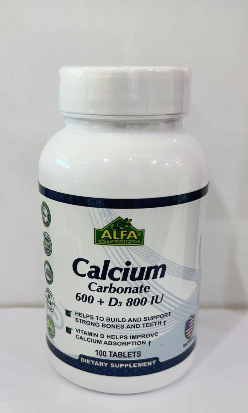 Alfa Calcium 600+D3-800 100 S