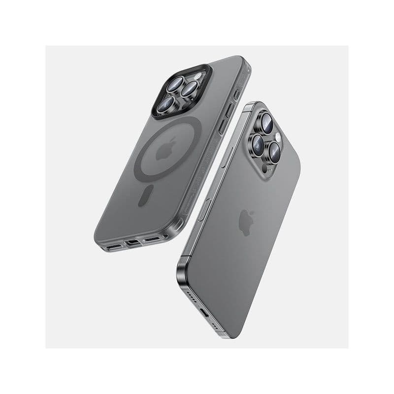 Benks Magnetic Lucid Armor Protective Case Ip16 Pro Max Grey