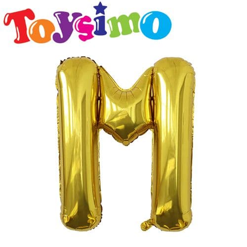 32-Inch M Letter Alphabet Balloon