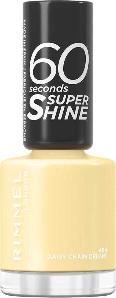 Rimmel London 60 Sec Super Shine Nail Polish 454 Daisy Chain Dreams 8 Ml