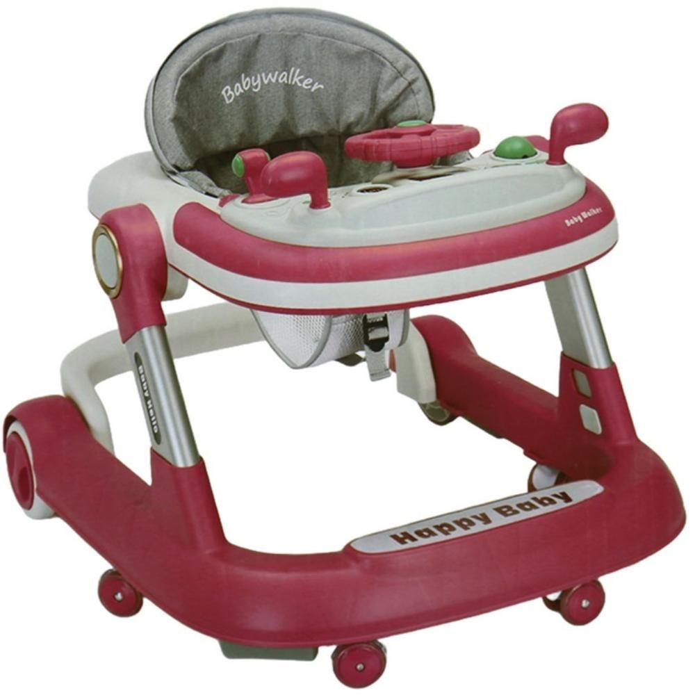 4-In-1 Baby Walker (Jbw610R) - Pink