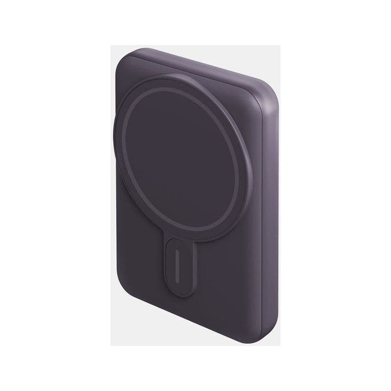 Energea Magpac Mini 10000Mah Ultra Slim Magsafe Compatible Power Bank With Built-In Video Stand - Purple