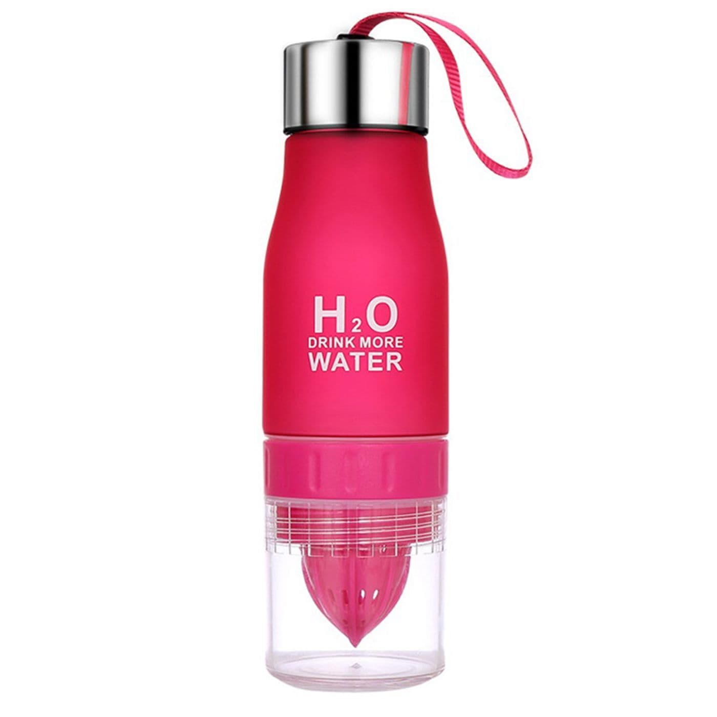 H2O Water Bottle Pink