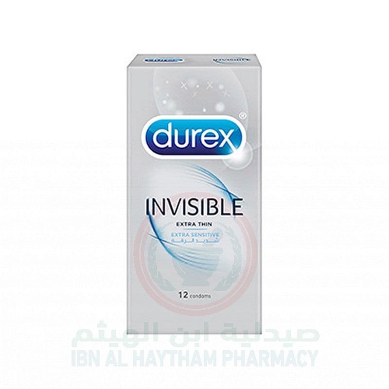 Durex Invisible Condom 12'S