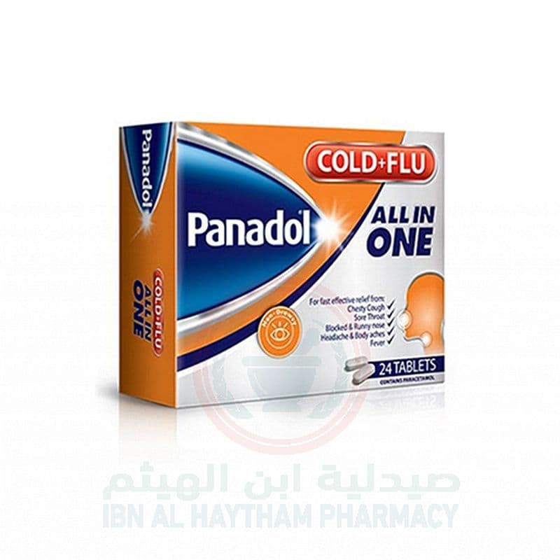 Panadol All In One Tablets 24'S