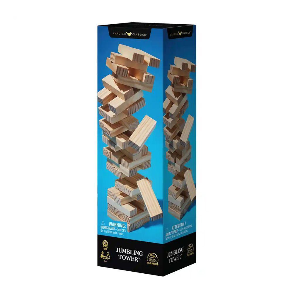 Game Jumbling Towers Wood in Shoe Box