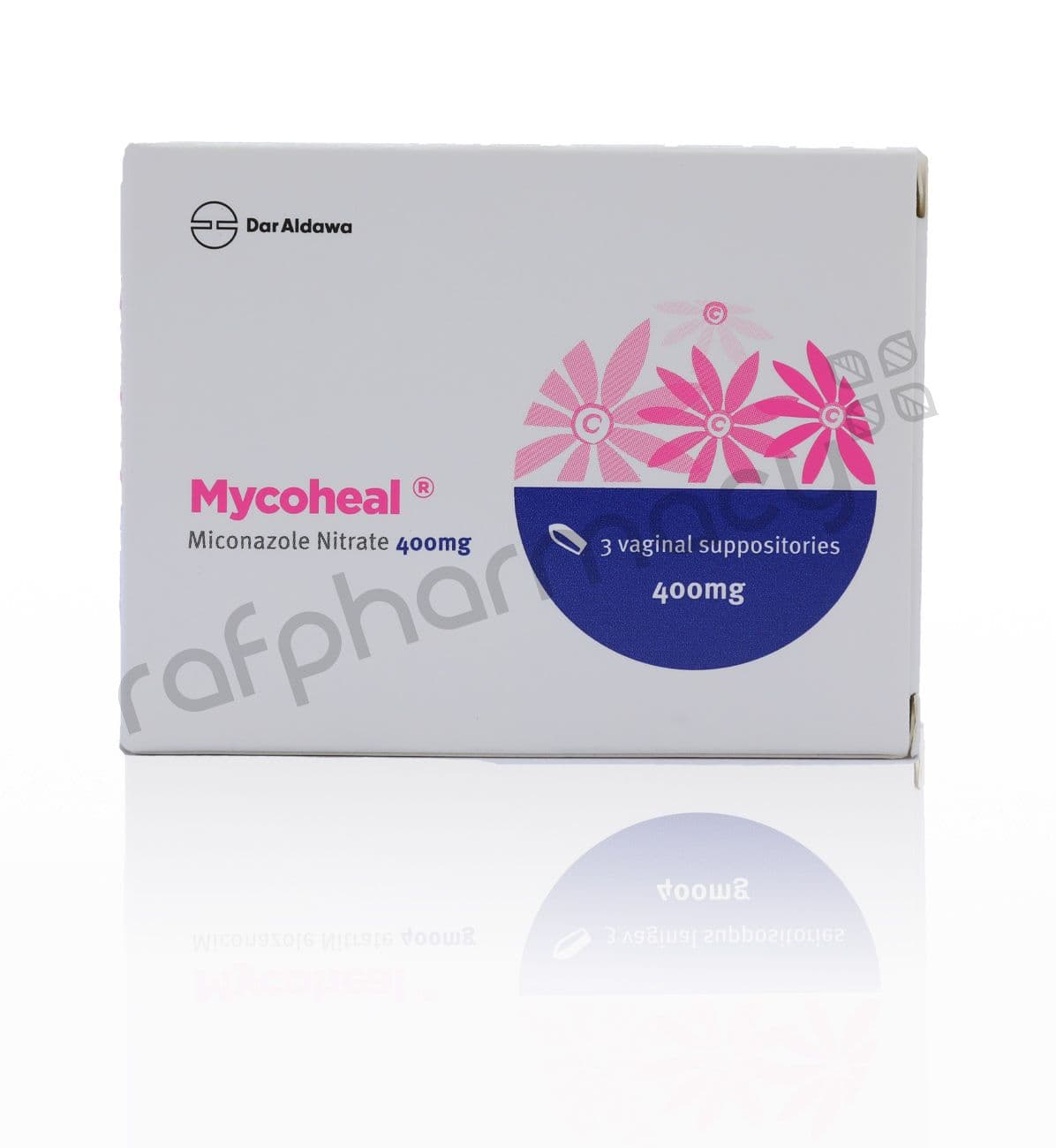 Mycoheal 400Mg Vaginal Supp 1X3'S