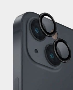 iPhone 14 / 14 Plus Anti-Glare Camera Glass Protector Black - Bodyguardx