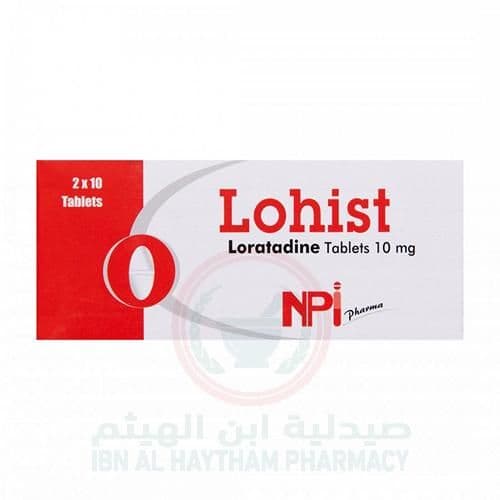 Lohist 10 Mg Tablets 20'S