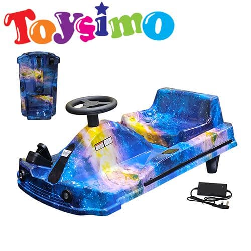 Sky Blue 36V 250W Lithium Battery Drift Car