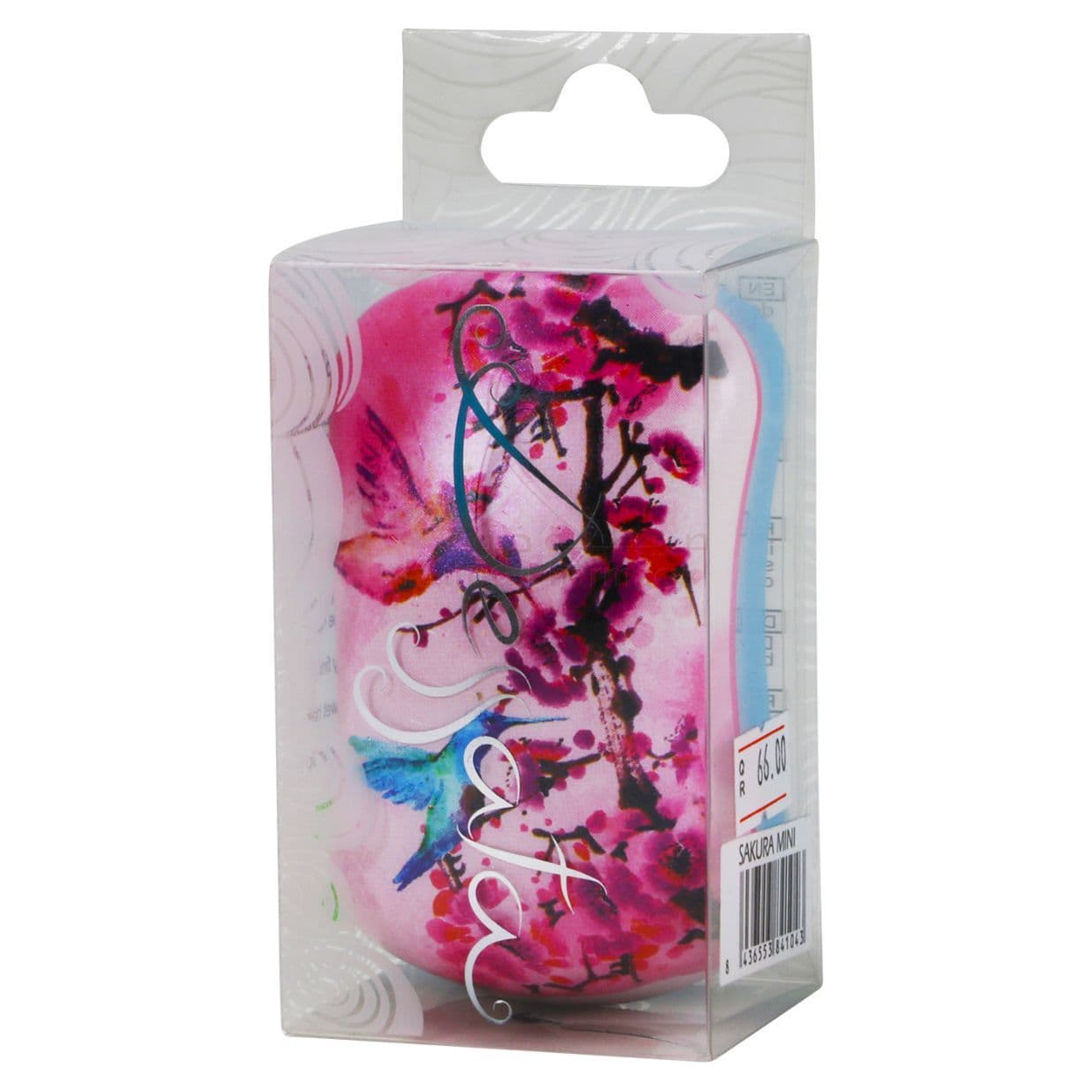 Dessata Prints Mini Sakura Hair Brush  1 PC