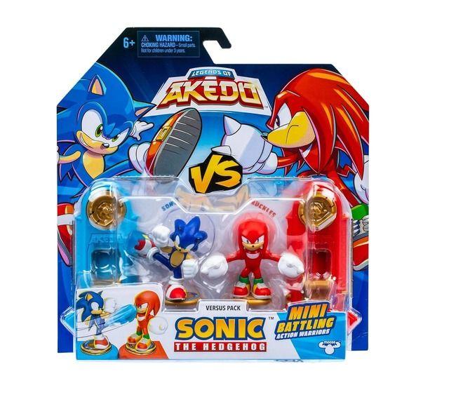 Akedo Sonic S1- Versus Pack - Sonic Versus Knuckles