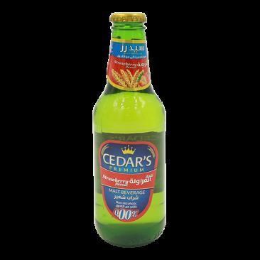 CEDARS MALT DRINKS STRAWBERRY 250 ML