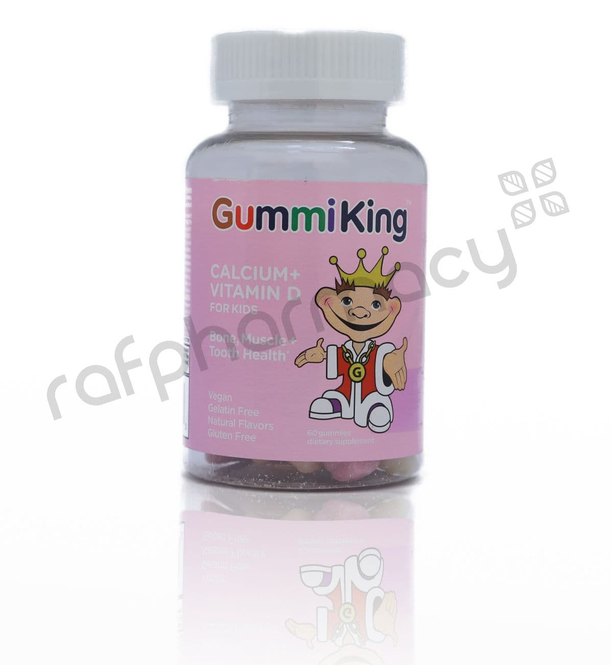 Gummi King Calcium Vit D3 Gummy 60'S