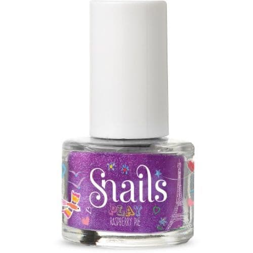 Snails Play Raspberry Pie Nail Polish  8 PC