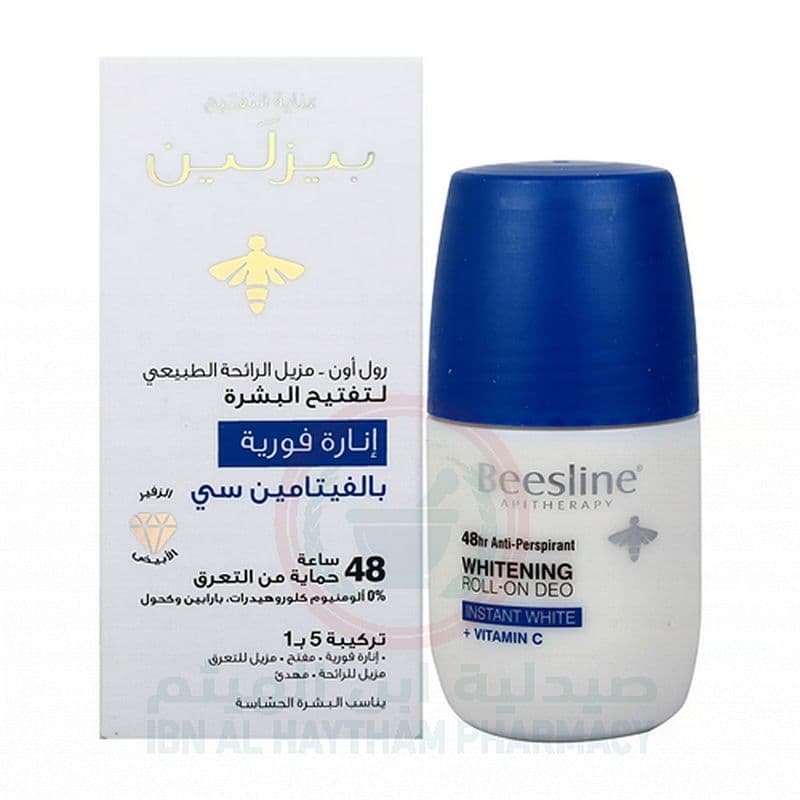 Beesline Whitening Roll-On Instant + Vitamin C 50Ml