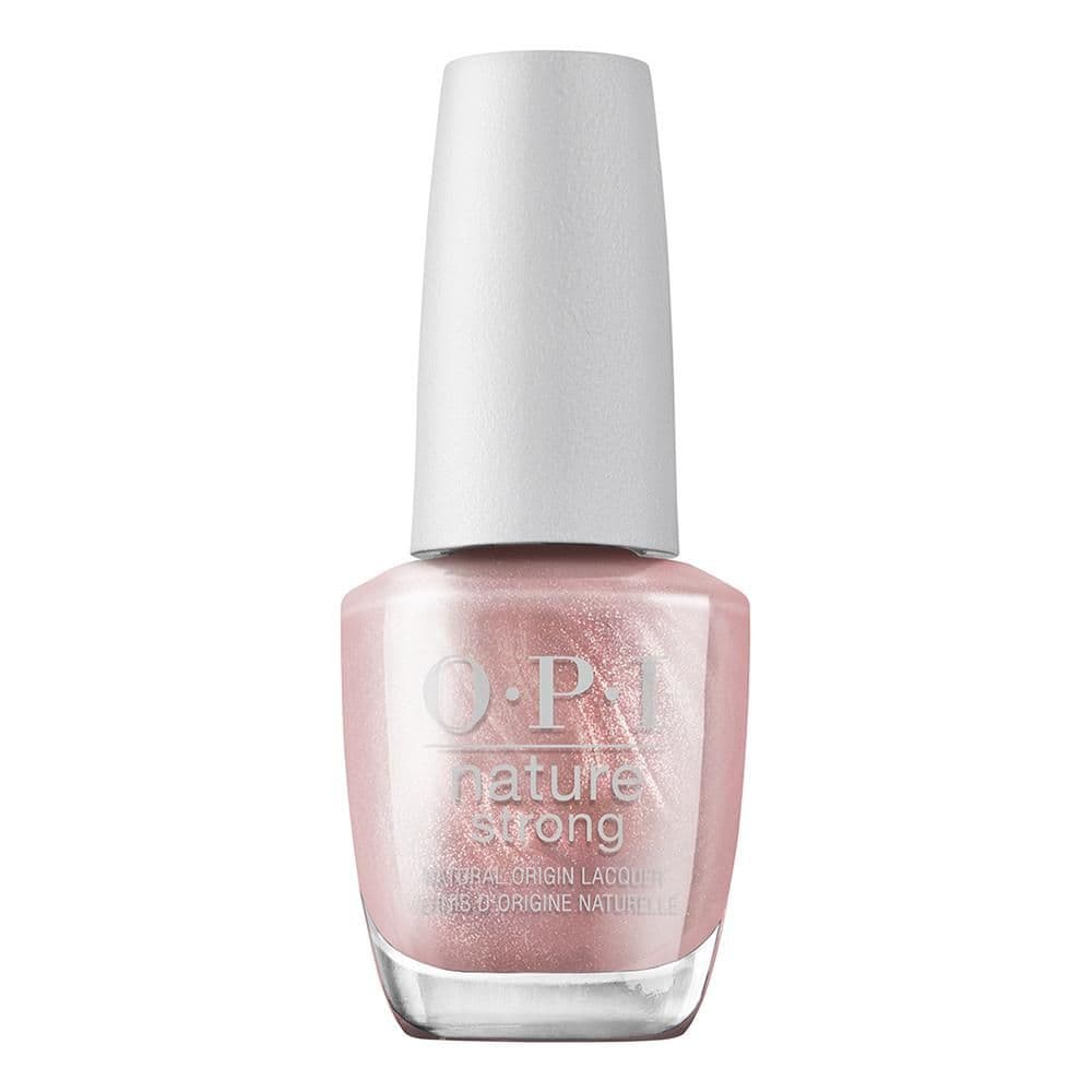 O.p.i Nature Strong Nail Lacquer Intentions Are Rose Gold 15ml