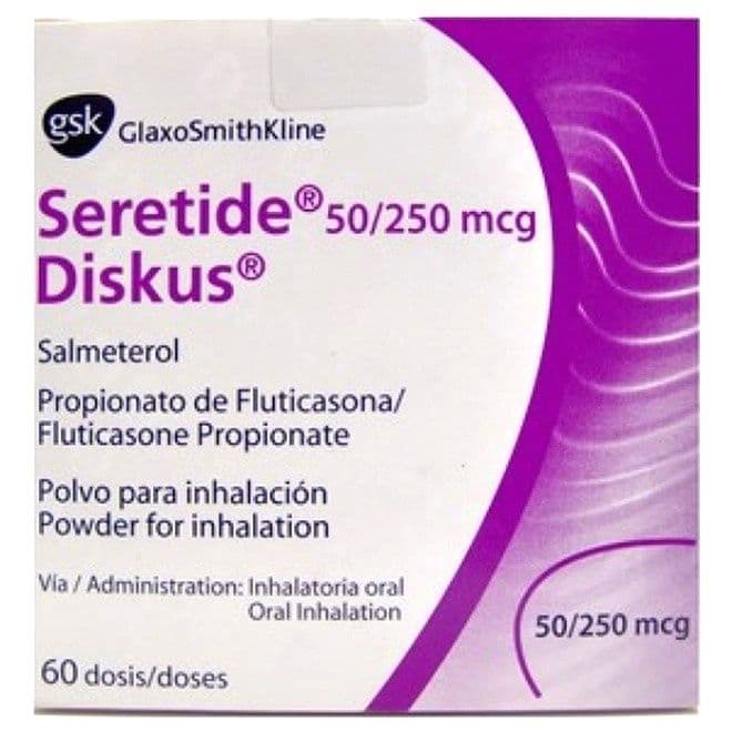 Seretide Diskus 50/250Mcg 60 Dose
