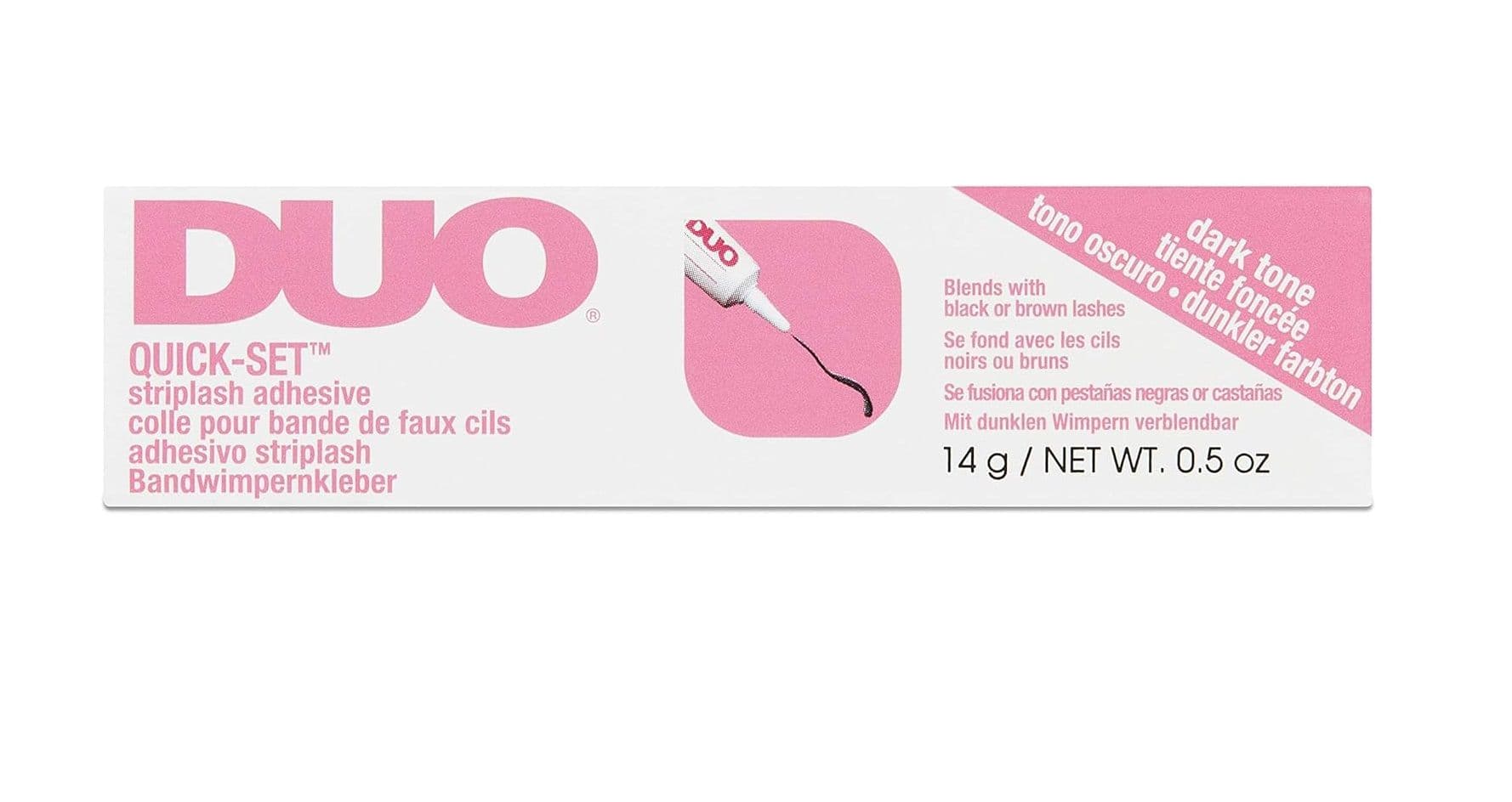 Duo Quick Set Striplash Adhesive Dark Tone 14 G