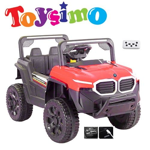 2X6V Bmw Red Ride-On Jeep With Remote
